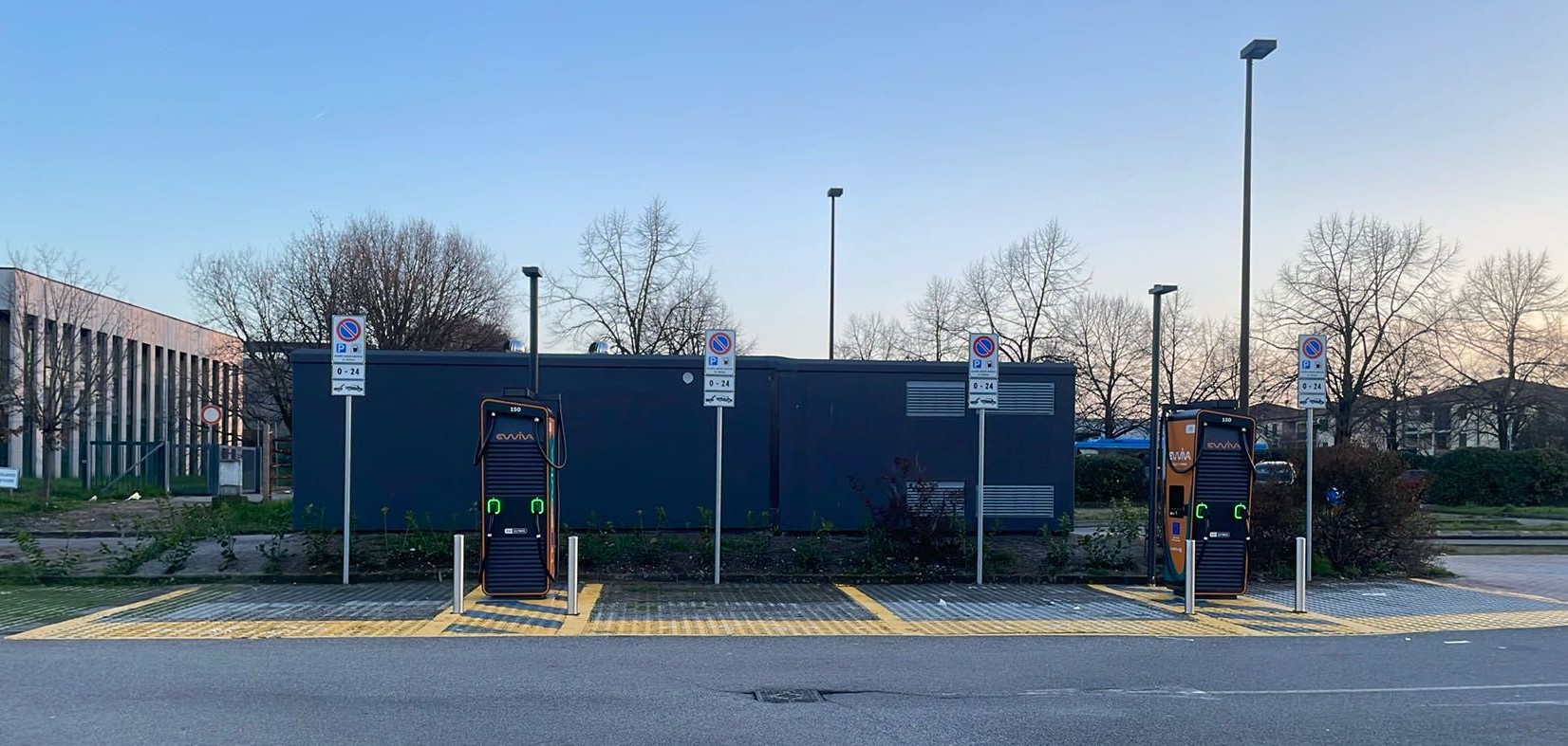 Ewiva: a new ultra-fast charging station in Montecchio Emilia
